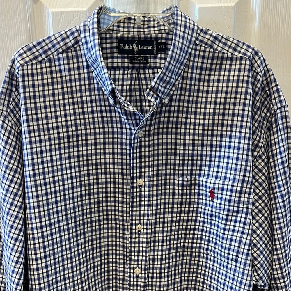 Ralph Lauren Blaire Long Sleeve Button Down Shirt